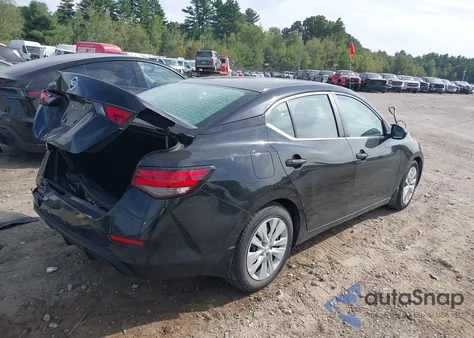 2020 Nissan Sentra S Xtronic Cvt из США, поврежденный, VIN 3N1AB8BV8LY246359